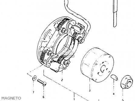 MAGNETO - RM80X 1982 (Z)
