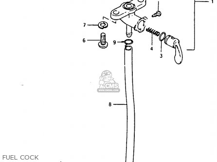 FUEL COCK - RM80X 1982 (Z)