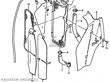 RADIATOR (MODEL D) - RM80X 1984 (E)