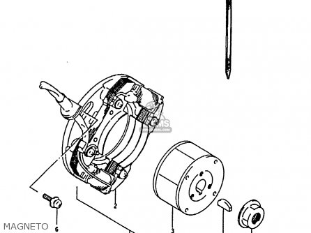 MAGNETO - RM80X 1987 (H)