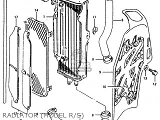 RADIATOR (MODEL R/S) - RM80X 1988 (J)