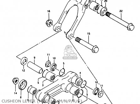CUSHION LEVER (MODEL L/M/N/P/R/S) - RM80X 1991 (M)