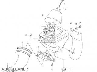 AIR CLEANER - RM85 2002 (K2) USA (E03)