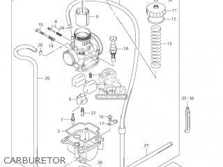 CARBURETOR - RM85 2004 (K4) USA (E03)