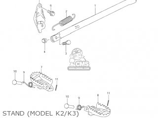 STAND (MODEL K2/K3) - RM85 2006 (K6) USA (E03)