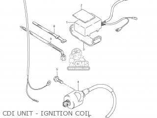 CDI UNIT - IGNITION COIL - RM85 2010 (L0) USA (E03)