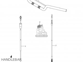 HANDLEBAR - RM85 2010 (L0) USA (E03)