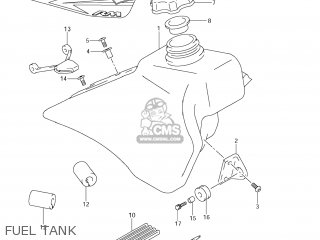 FUEL TANK - RM85 2012 (L2) USA (E03)