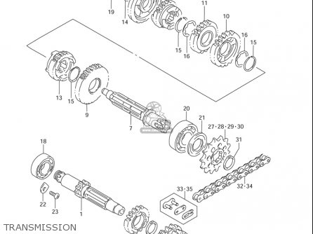 TRANSMISSION - RM85L 2002 2003 2004 2005 '06 (K2) (K3) (K4) (K5) (K6) USA (E03)