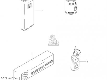 OPTIONAL - RM85L 2002 2003 2004 2005 '06 (K2) (K3) (K4) (K5) (K6) USA (E03)