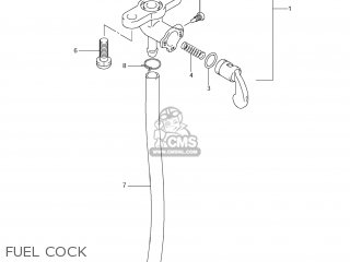 FUEL COCK - RM85L 2007 (K7) USA (E03)