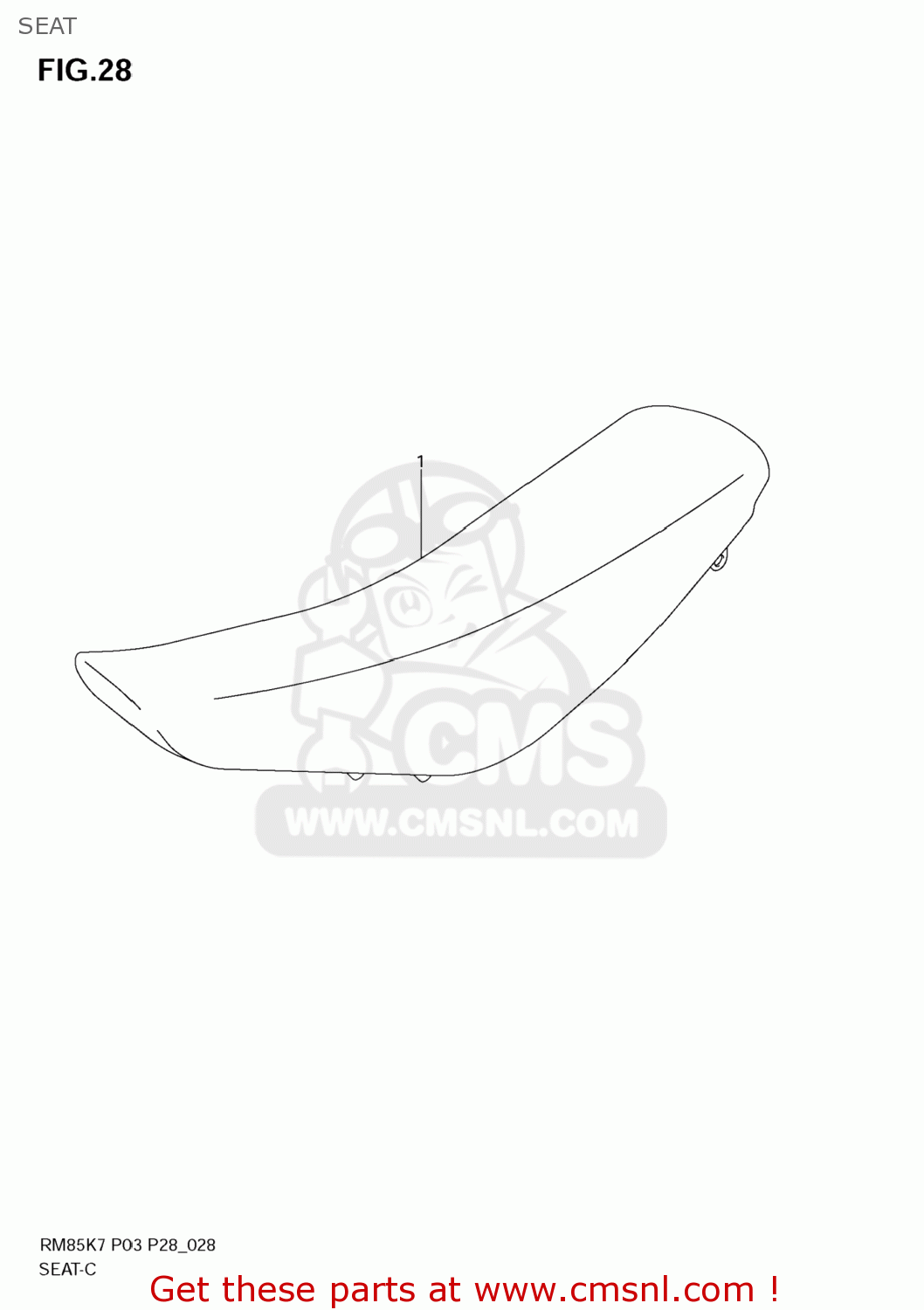 SEAT RM85L 2009 (K9) USA (E03)