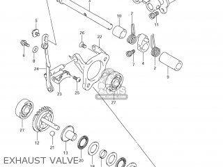 EXHAUST VALVE - RM85L 2010 (L0) USA (E03)