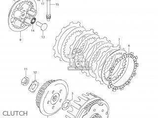 CLUTCH - RM85L 2012 (L2) USA (E03)