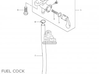 FUEL COCK - RM85L 2012 (L2) USA (E03)