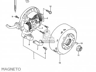 MAGNETO - RMX250 1990 (L) USA (E03)