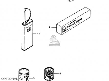 OPTIONAL - RMX250 1991 (M) GENERAL (E01)
