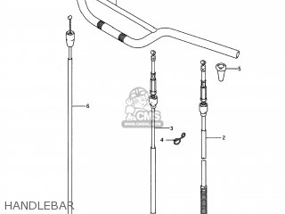 HANDLEBAR - RMX250 1991 (M) USA (E03)