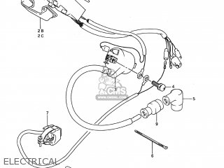 ELECTRICAL - RMX250 1992 (N) USA (E03)