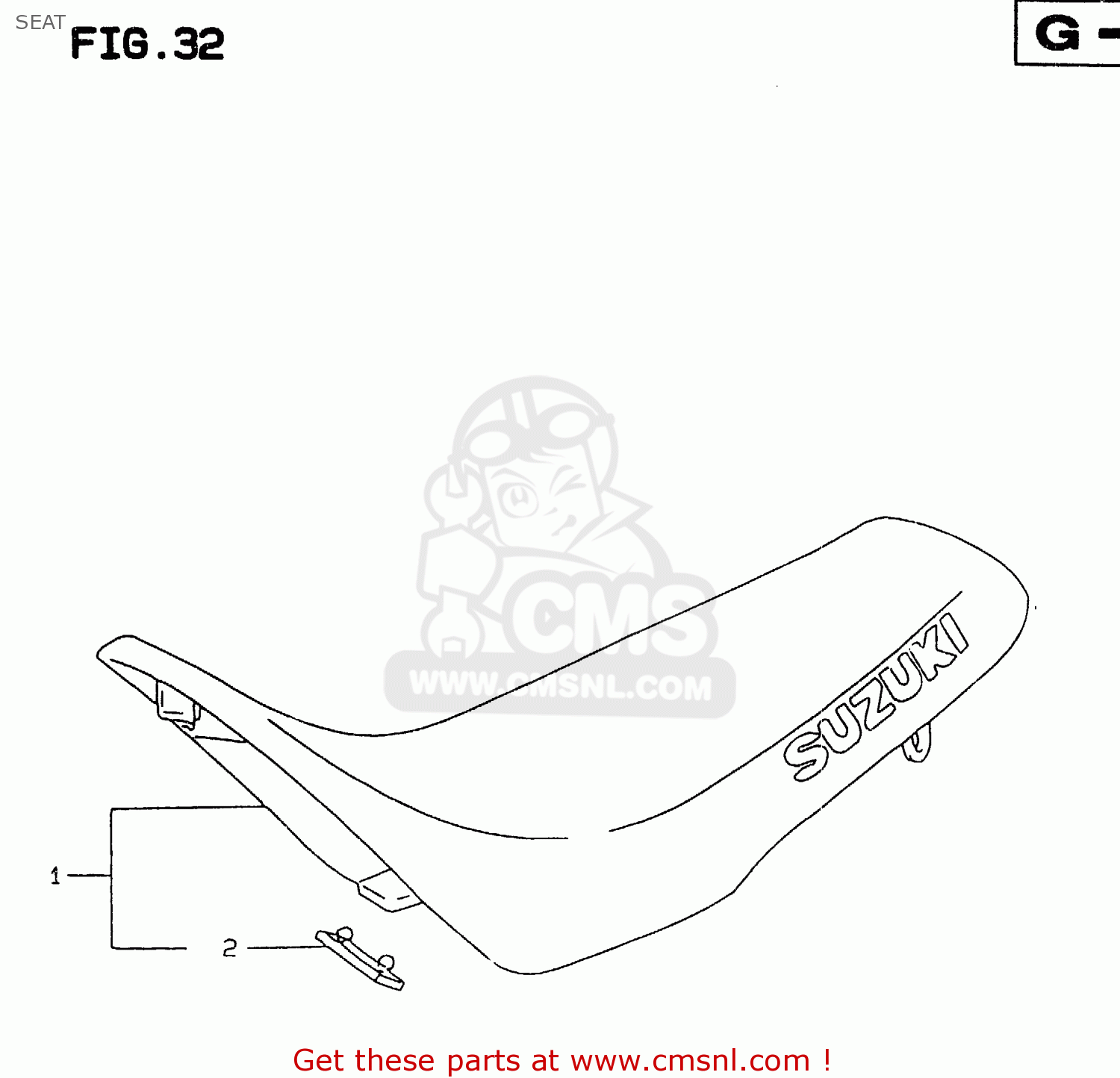 SEAT RMX250 1998 (W) GENERAL (E01)