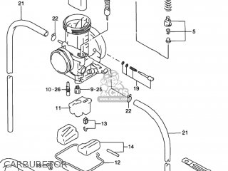 Suzuki RMX250 1998 (W) USA (E03) parts lists and schematics