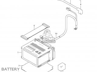 BATTERY - RMX450Z 2010 (L0) USA (E03)