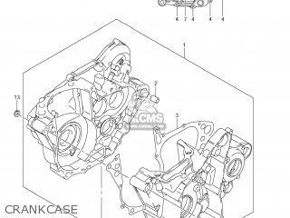 CRANKCASE - RMX450Z 2010 (L0) USA (E03)