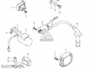 ELECTRICAL - RMX450Z 2010 (L0) USA (E03)
