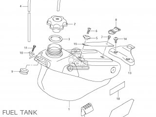 FUEL TANK - RMX450Z 2010 (L0) USA (E03)