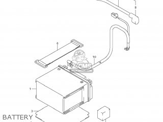 BATTERY - RMX450Z 2011 (L1) USA (E03)