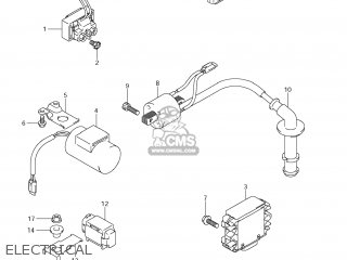 ELECTRICAL - RMX450Z 2011 (L1) USA (E03)