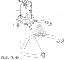 FUEL PUMP - RMX450Z 2011 (L1) USA (E03)