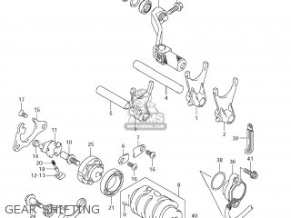 GEAR SHIFTING - RMX450Z 2011 (L1) USA (E03)