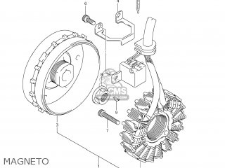 MAGNETO - RMX450Z 2011 (L1) USA (E03)