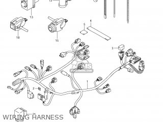 WIRING HARNESS - RMX450Z 2011 (L1) USA (E03)