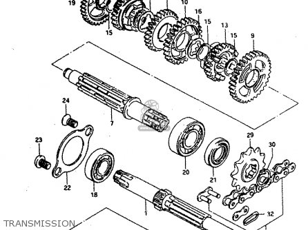 TRANSMISSION - RMX50 1996 (T) PORTUGAL SPAIN (E29 E53)