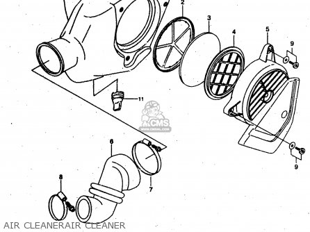 AIR CLEANERAIR CLEANER - RMX50 1996 (T) PORTUGAL SPAIN (E29 E53)