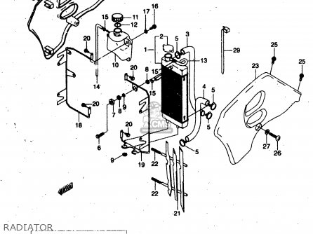 RADIATOR - RMX50 1997 (V) FRANCE PORTUGAL SPAIN (E04 E29 E53)