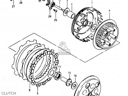 CLUTCH - RMX50 1997 (V) FRANCE PORTUGAL SPAIN (E04 E29 E53)