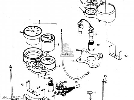 SPEEDOMETER - RMX50 1997 (V) FRANCE PORTUGAL SPAIN (E04 E29 E53)