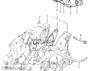 CRANKCASE - RS175 1981 (X) USA (E03)