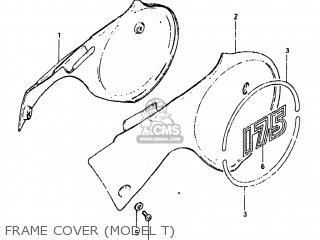 FRAME COVER (MODEL T) - RS175 1981 (X) USA (E03)