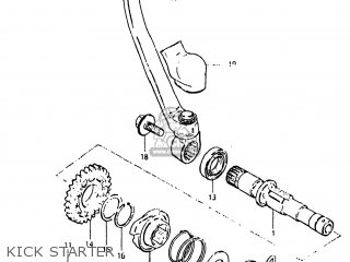 KICK STARTER - RS175 1981 (X) USA (E03)