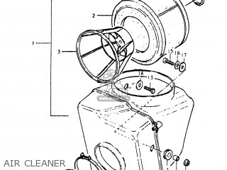AIR CLEANER - RS175 1982 (Z) USA (E03)