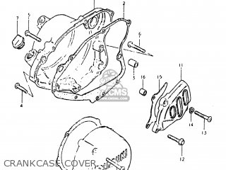 CRANKCASE COVER - RS175 1982 (Z) USA (E03)