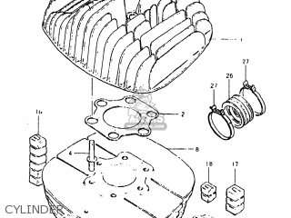 CYLINDER - RS175 1982 (Z) USA (E03)