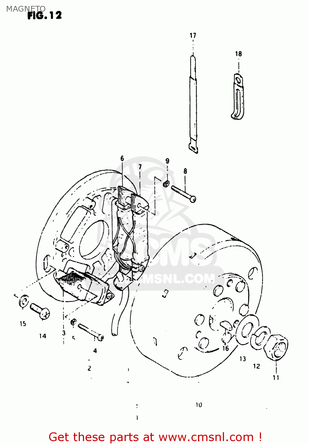 MAGNETO RS250 1980 (T) USA (E03)