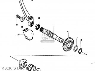 KICK STARTER - RS250 1980 (T) USA (E03)