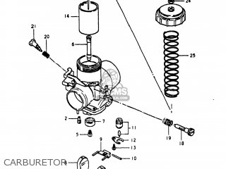 CARBURETOR - RS250 1981 (X) USA (E03)