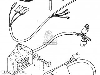 ELECTRICAL - RS250 1981 (X) USA (E03)